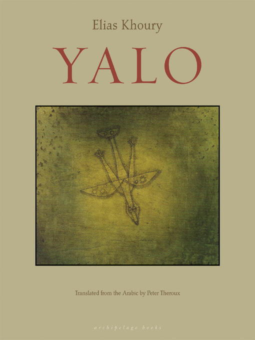 Title details for Yalo by Elias Khoury - Available
